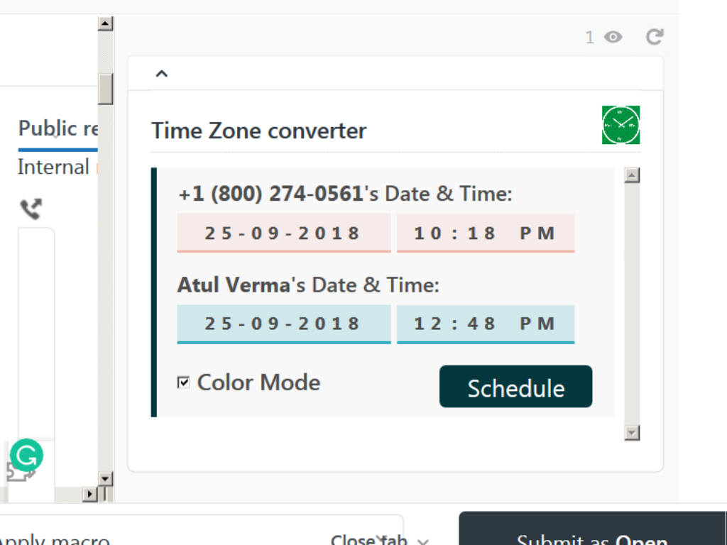 Time Zone Converter App Integration With Zendesk Support